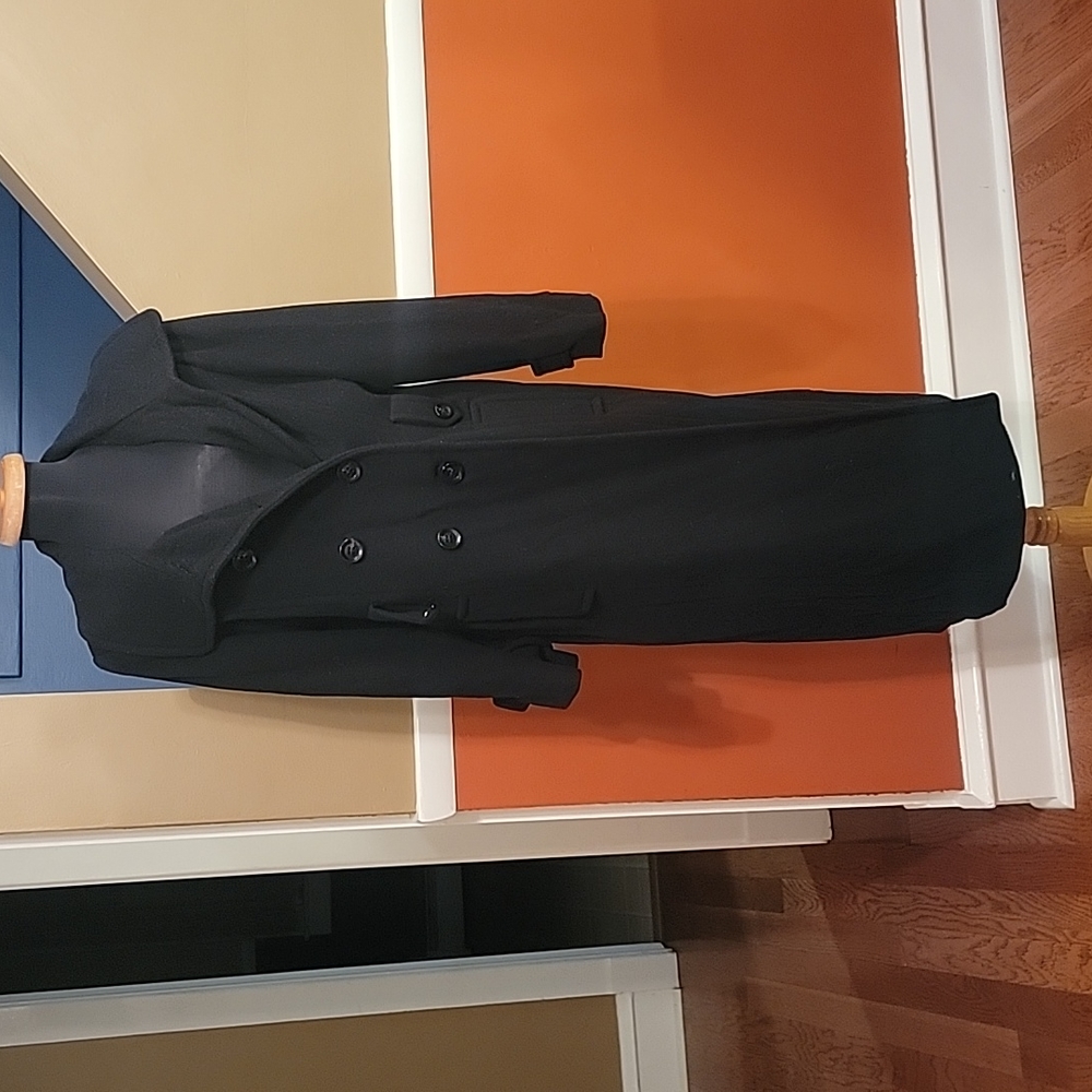 Ann Klein Black Trench